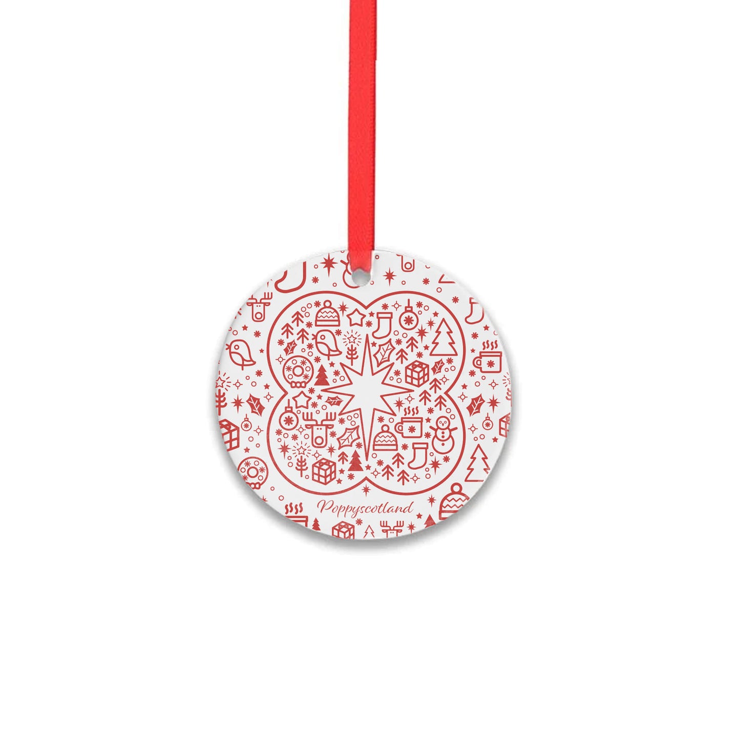 Aluminium Christmas Tree Ornament