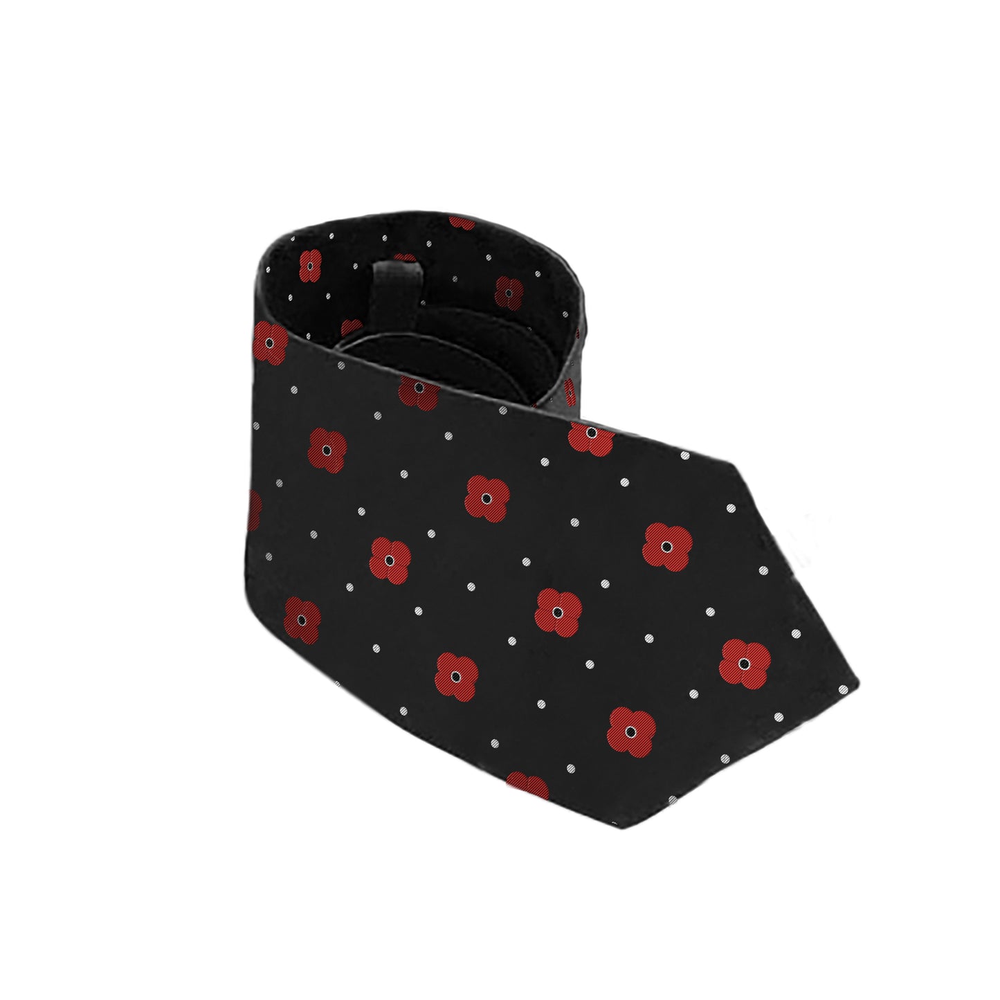 Black Poppy Tie