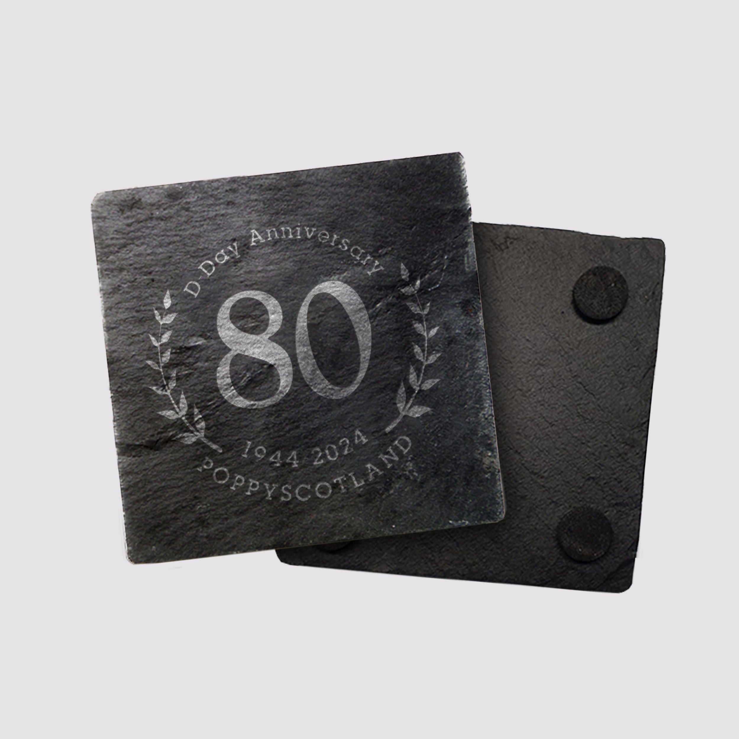 D-day 80th Anniversary Slate Coaster 