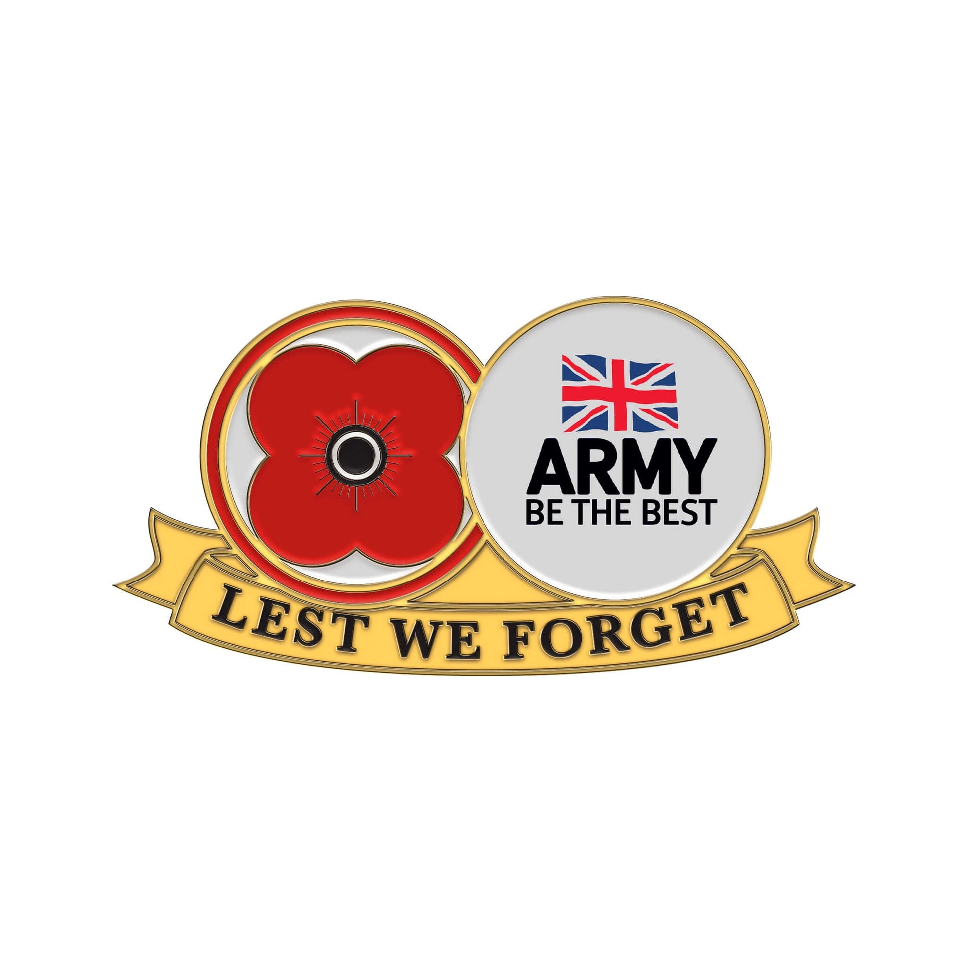 Army Pin Badge S24C - Poppyscotand