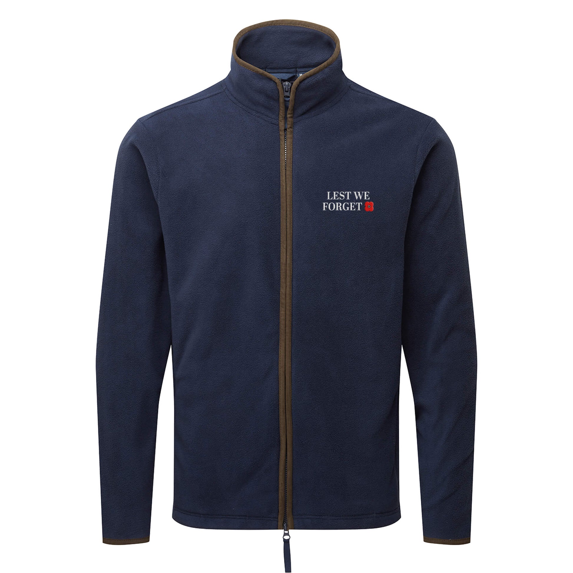 Artisan Fleece Jacket - Navy - Poppyscotland