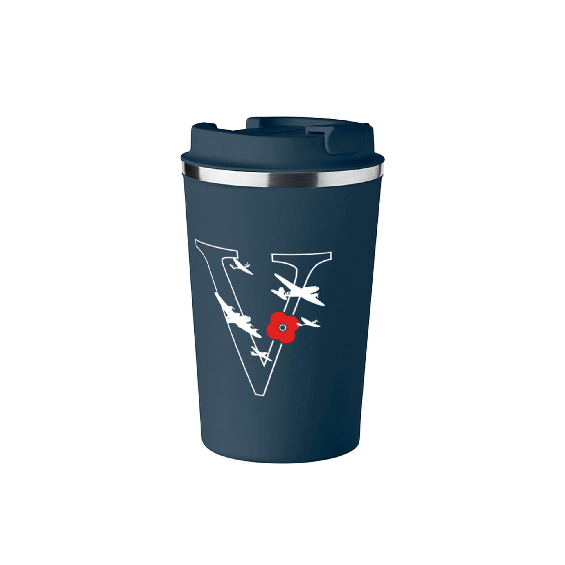 Double Wall Tumbler - Navy - Poppyscotland