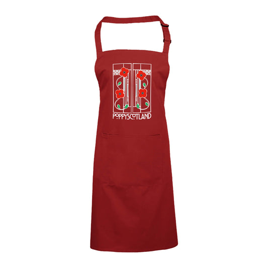 Mackintosh Apron - Red - Poppyscotland