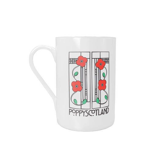 Mackintosh China Mug - White - Poppyscotland