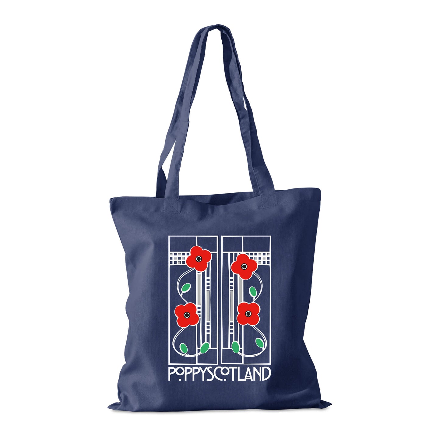 Mackintosh Tote Bag - Navy - Poppyscotland