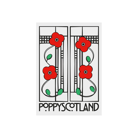 Macintosh Window Decal - Poppyscotand