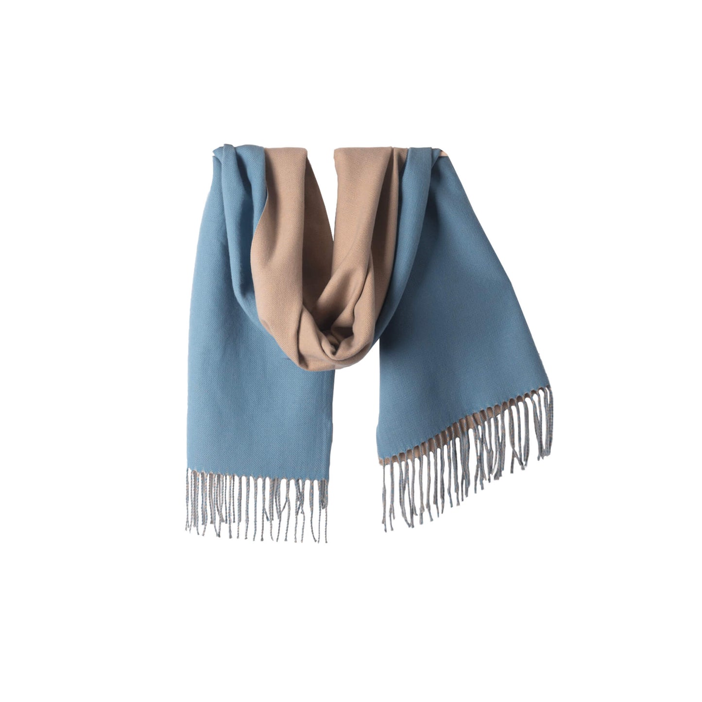 RAF Blue Cashmere Blend Pashmina