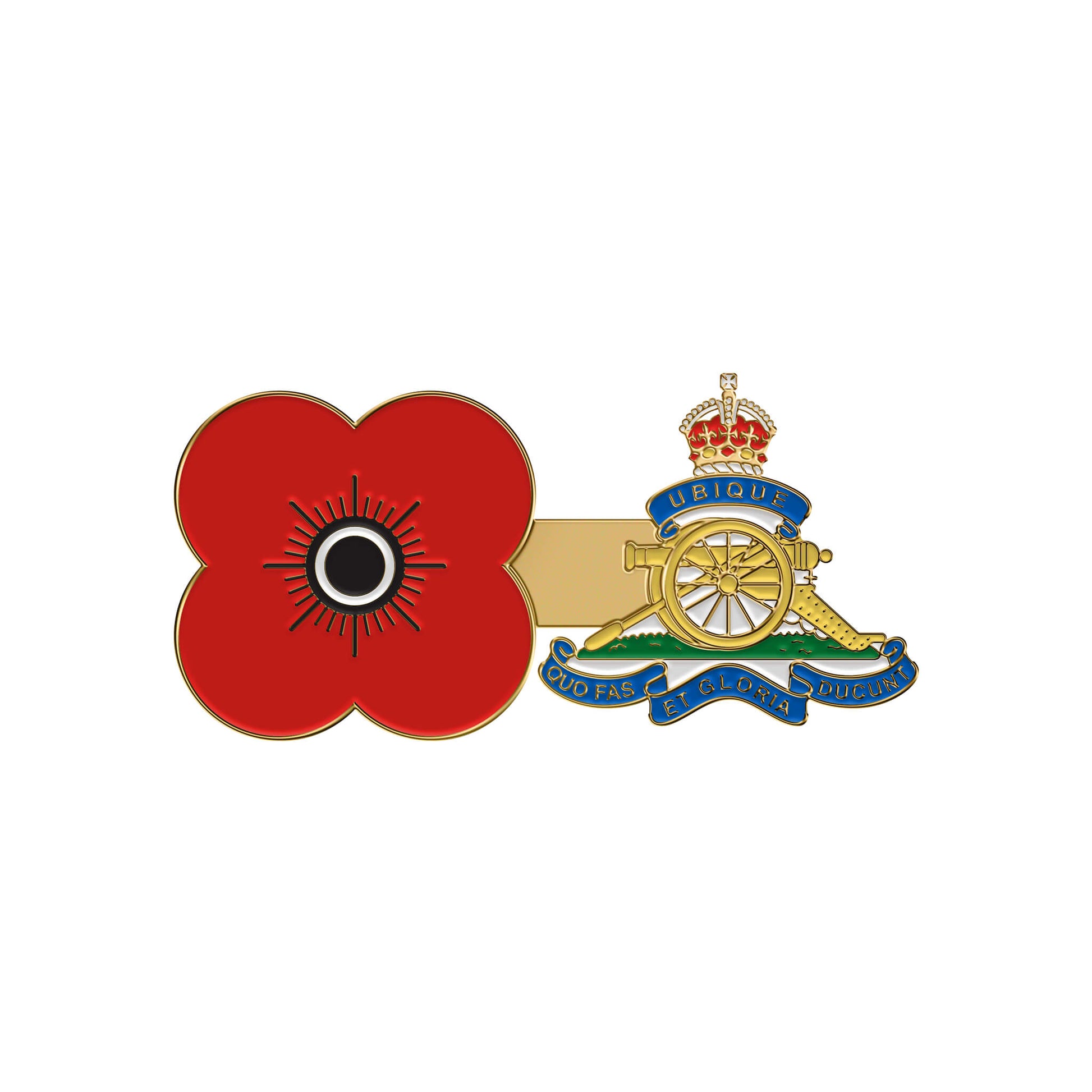 Royal Regiment of Artillery Pin Badge R23C | Poppyscotland