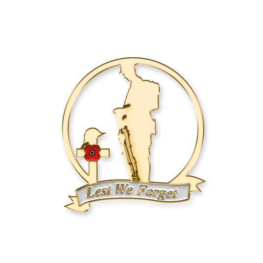 LWF Soldier Pin Badge 20G