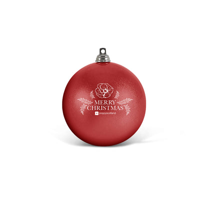 4pk Christmas Shatterproof Baubles