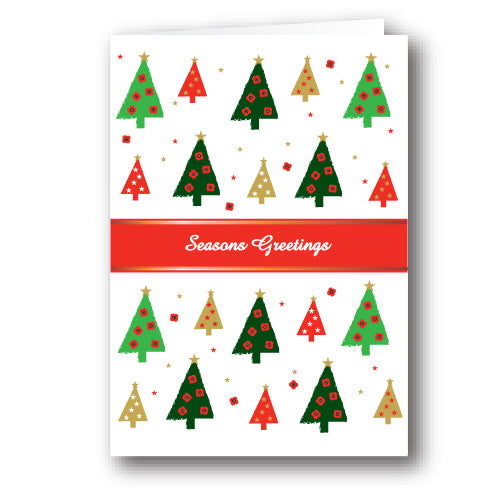 Poppyscotland Christmas Trees Card