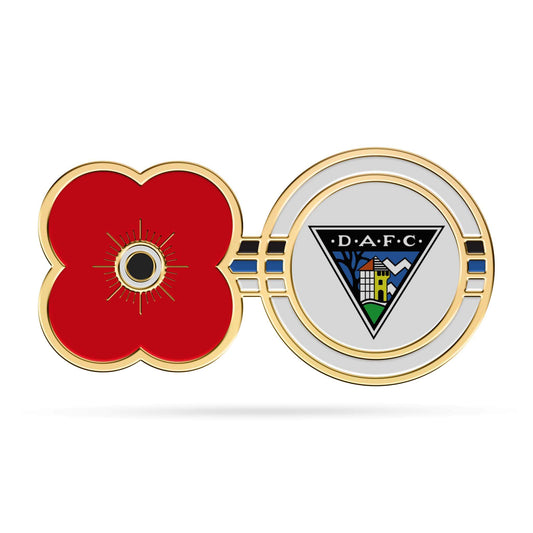 Dunfermline Athletic FC Poppy Pin Badge - Poppyscotland