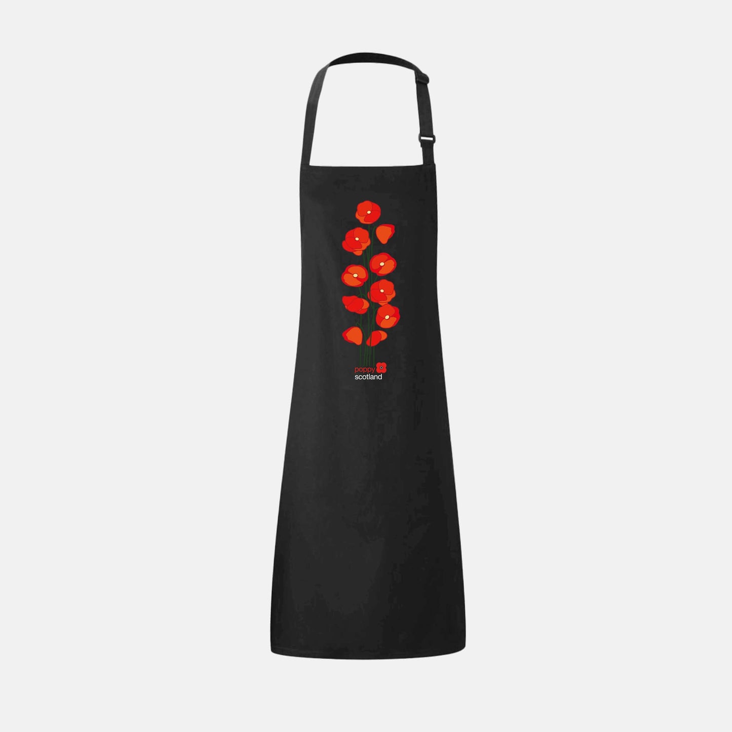 Poppies Apron | Black | Poppyscotland