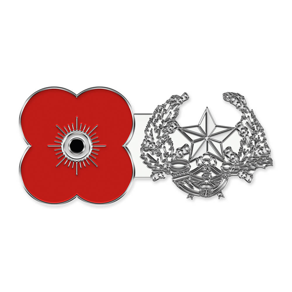 poppyscotland cameronians pin badge r03