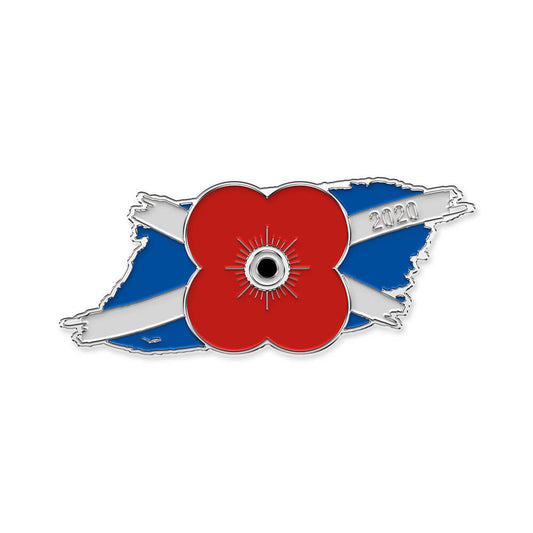 2020 Saltire Pin Badge 20I