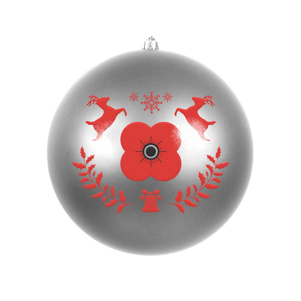 4pk Christmas Shatterproof Baubles