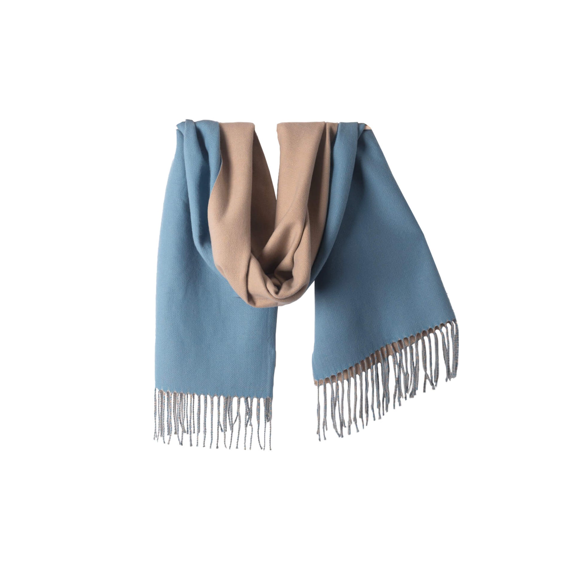 RAF Blue Cashmere Blend Pashmina | Poppyscotland