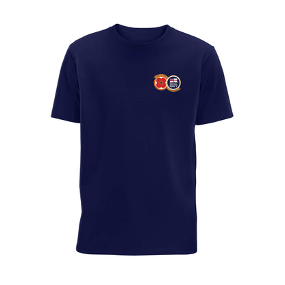 Royal Navy T-Shirt | Navy | Front | Poppyscotland